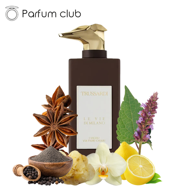 Trussardi Le Vie di Milano I Vicoli Via Fiori Chiari edp, Італія, 2 мл