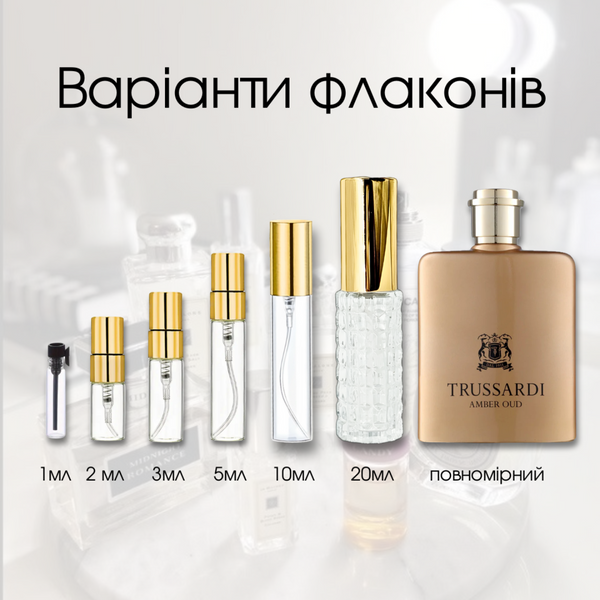 Trussardi Amber Oud edp, Італія, 1 мл
